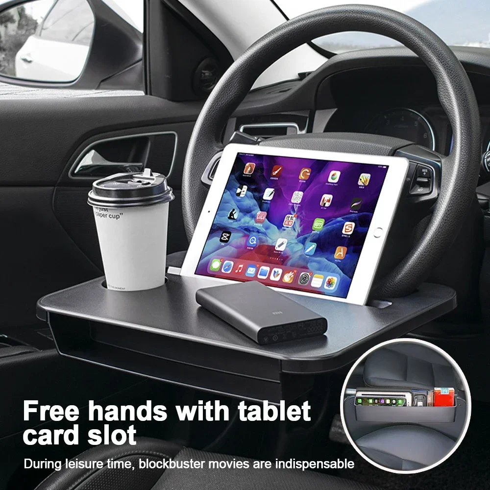 Tablet Lap Desk - Bandeja Multiusos para Coche, Soporte para