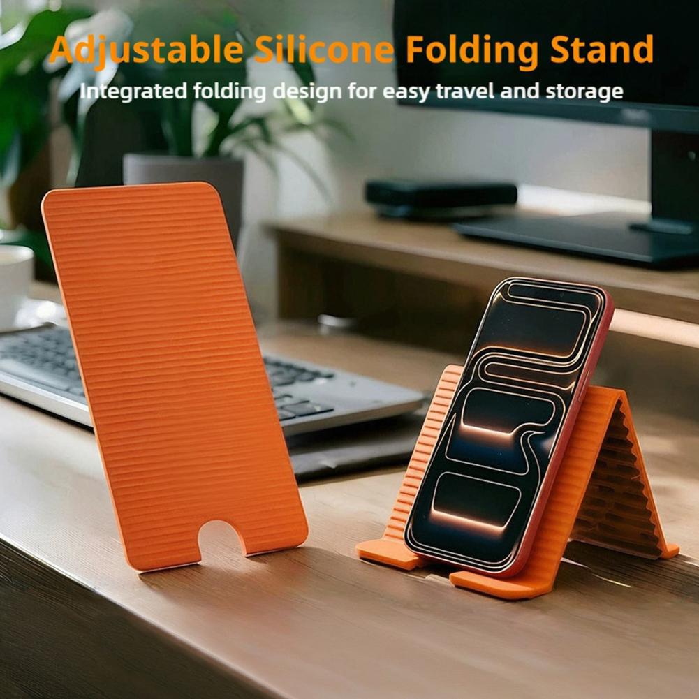 Laptop Tablet Accessories - Soporte de silicona plegable y flexible
