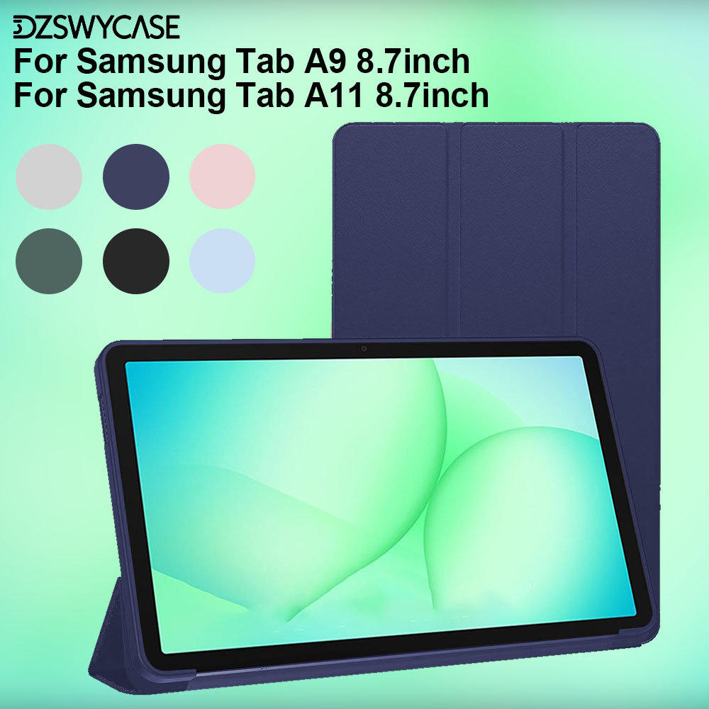 Samsung Tablet A9 Accessories - Funda de silicona para Samsung Galaxy