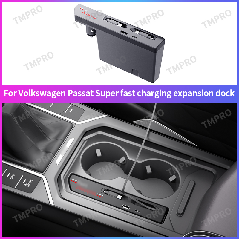 Usb Hub Type C - Base de Carga Rápida PD QC