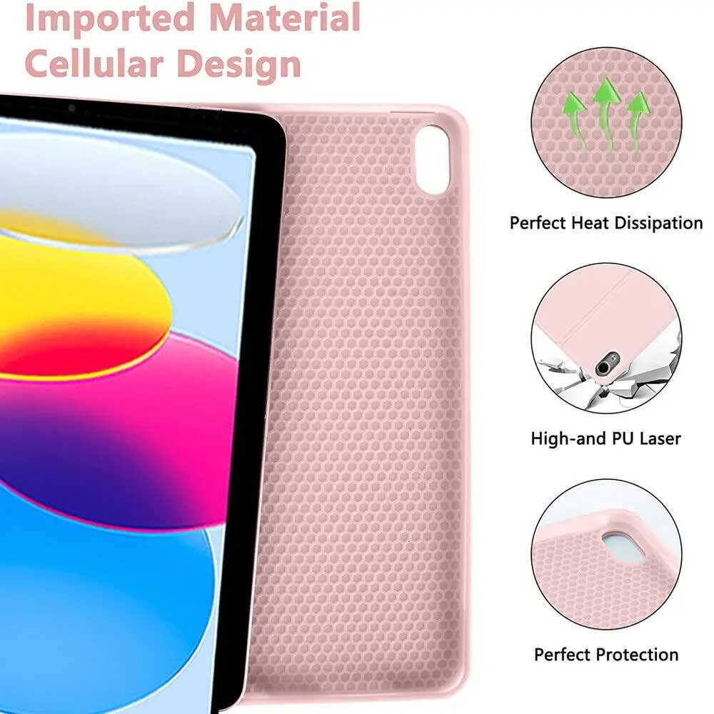 Para iPad funda con teclado re - Tablet Accessories Keyboard reseña y precio