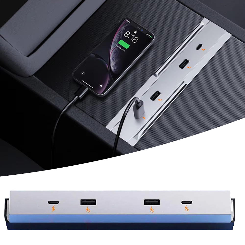 Base de Carga Rápida de 27W-65 - Usb Hub Type C reseña y precio
