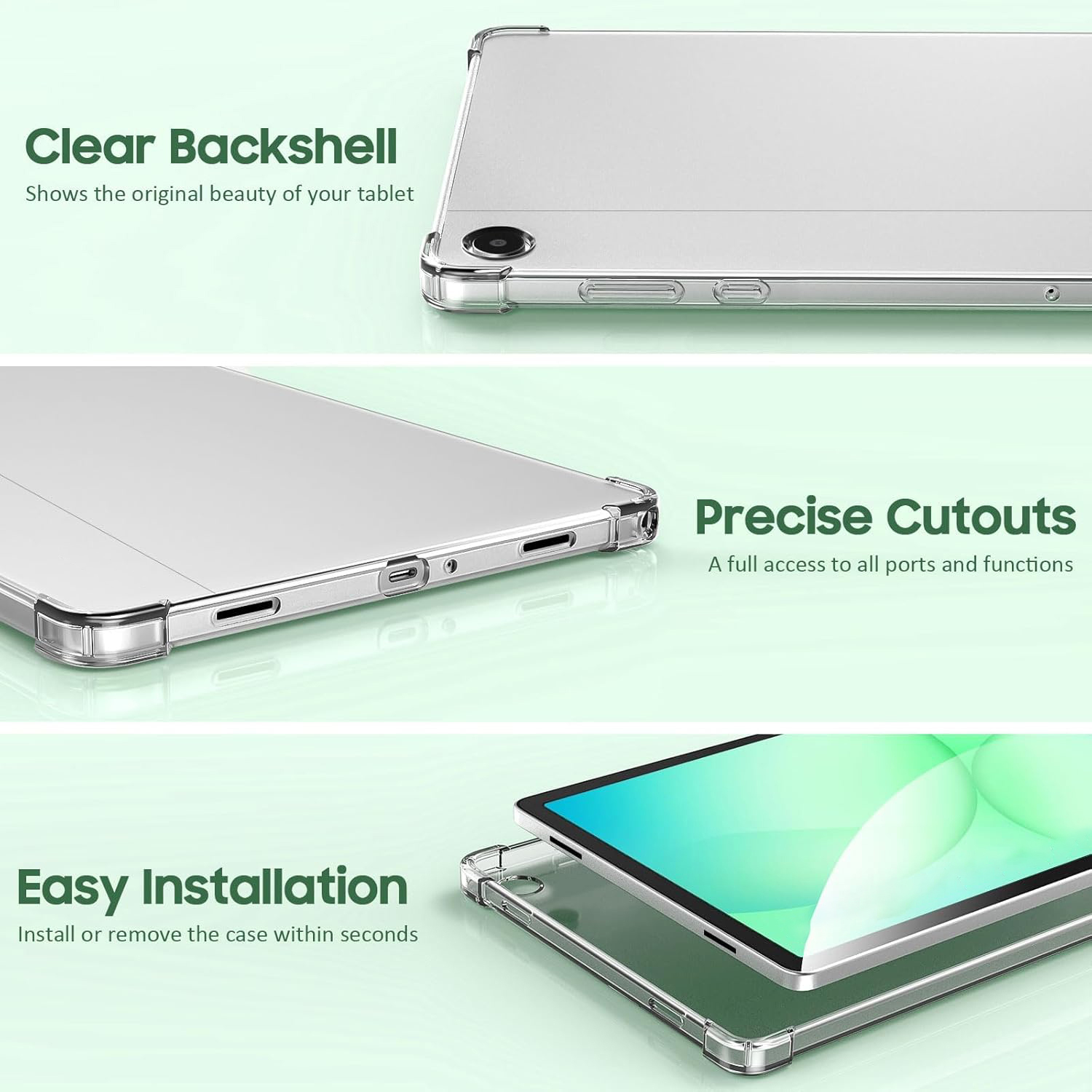 Funda para Samsung Galaxy Tab  - Samsung Tablet A9 Accessories reseña y precio