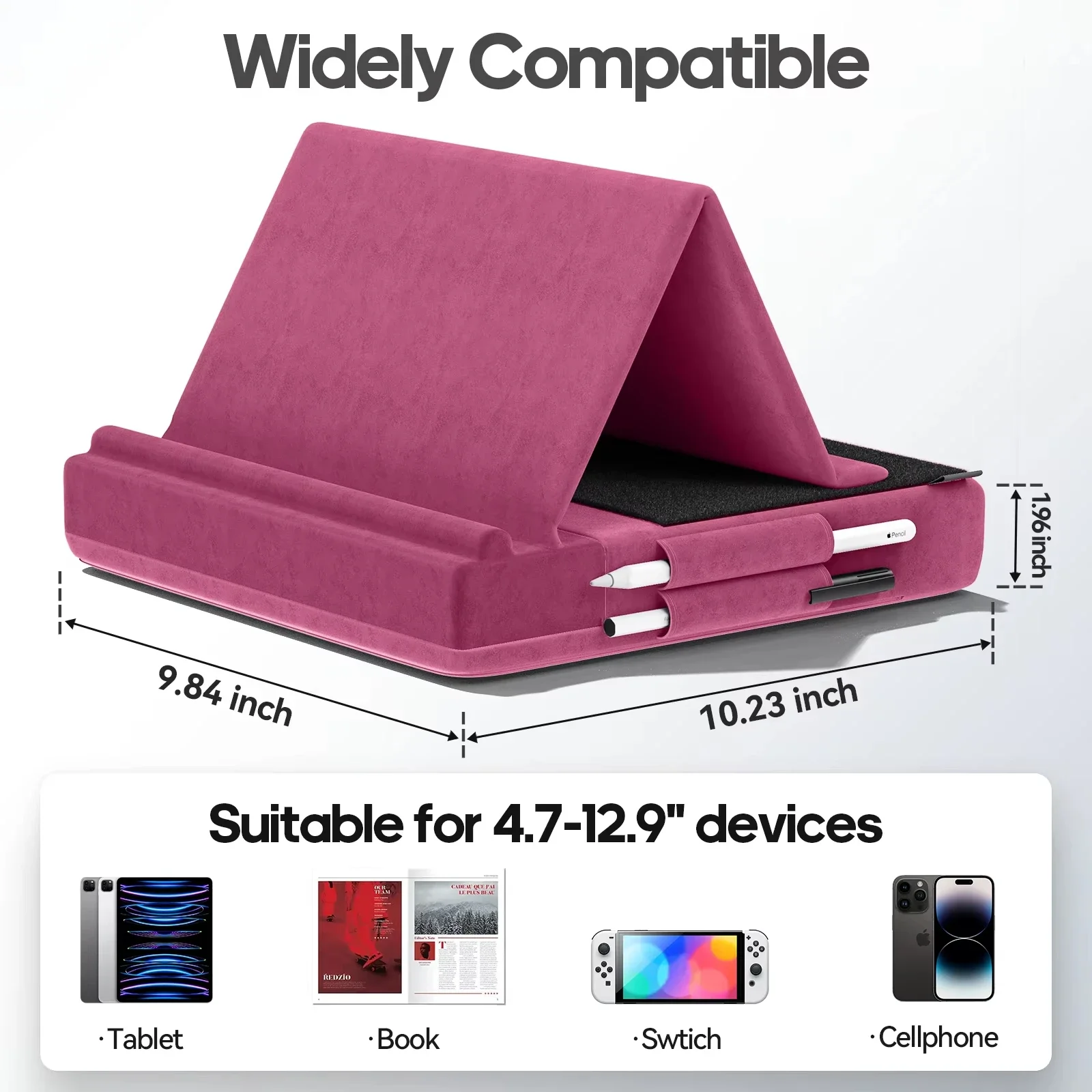 Soporte de almohada para table - Tablet Lap Desk reseña y precio