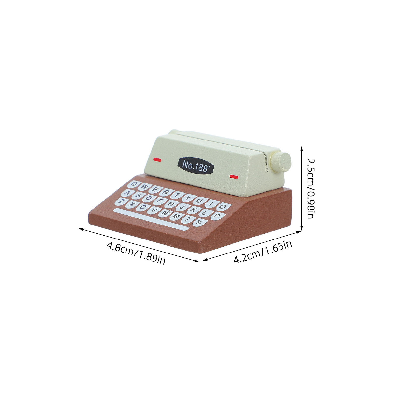 Máquina de escribir en miniatu - Office Table Accessories Unique reseña y precio