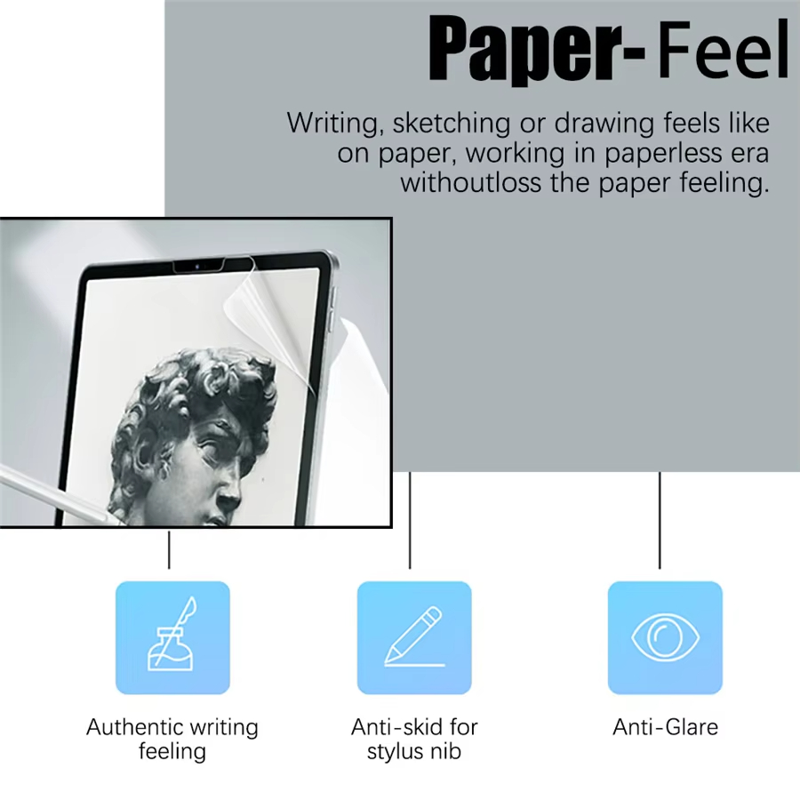 Película protectora de pantall - Paper Feel Screen Film reseña y precio