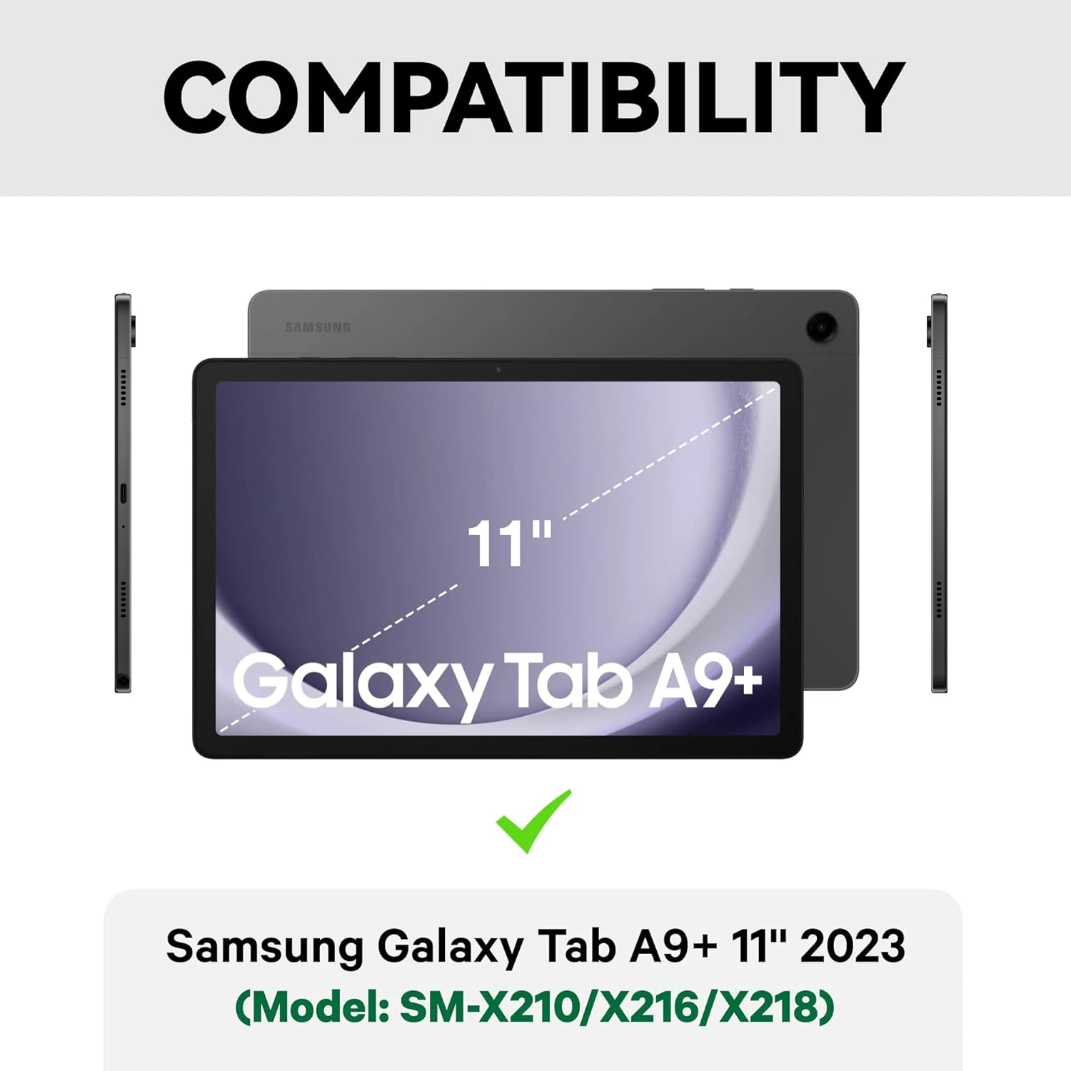 Funda con Teclado para Samsung - Samsung Tablet A9 Accessories reseña y precio
