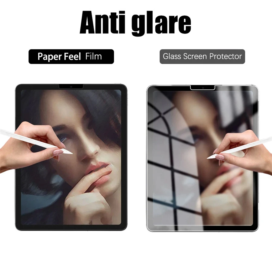 3 uds como Protector de pantal - Paper Feel Screen Film reseña y precio