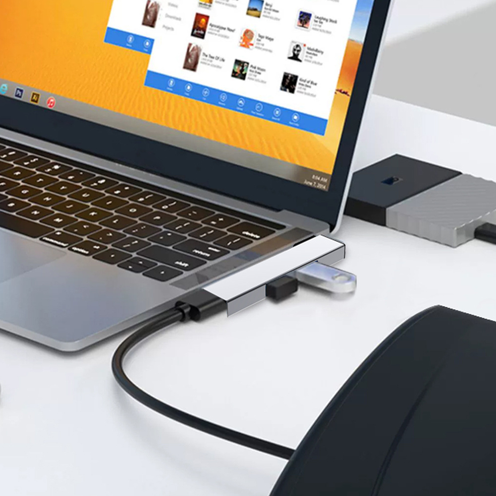 Estación de Acoplamiento USB 3 - Usb Hub Type C reseña y precio