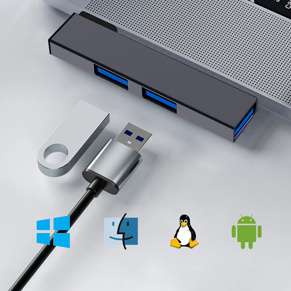Estación de Acoplamiento USB 3 - Usb Hub Type C reseña y precio