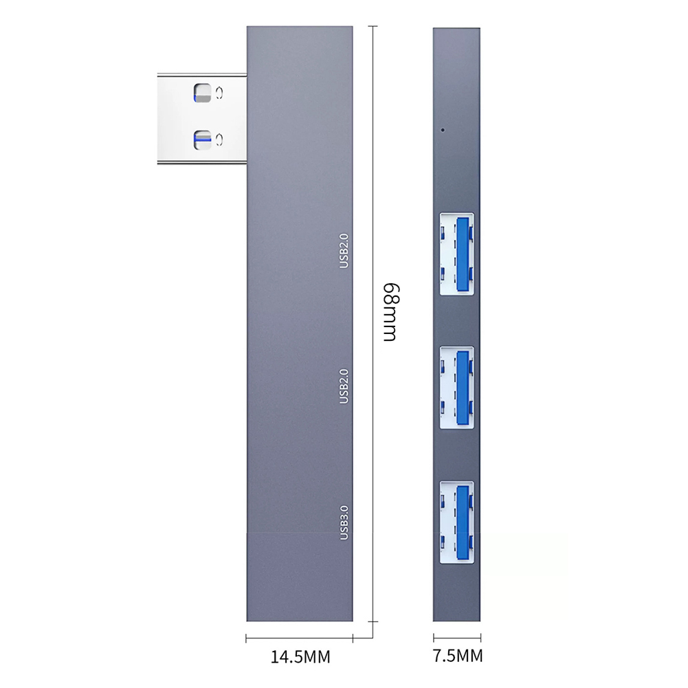 Estación de Acoplamiento USB 3 - Usb Hub Type C reseña y precio