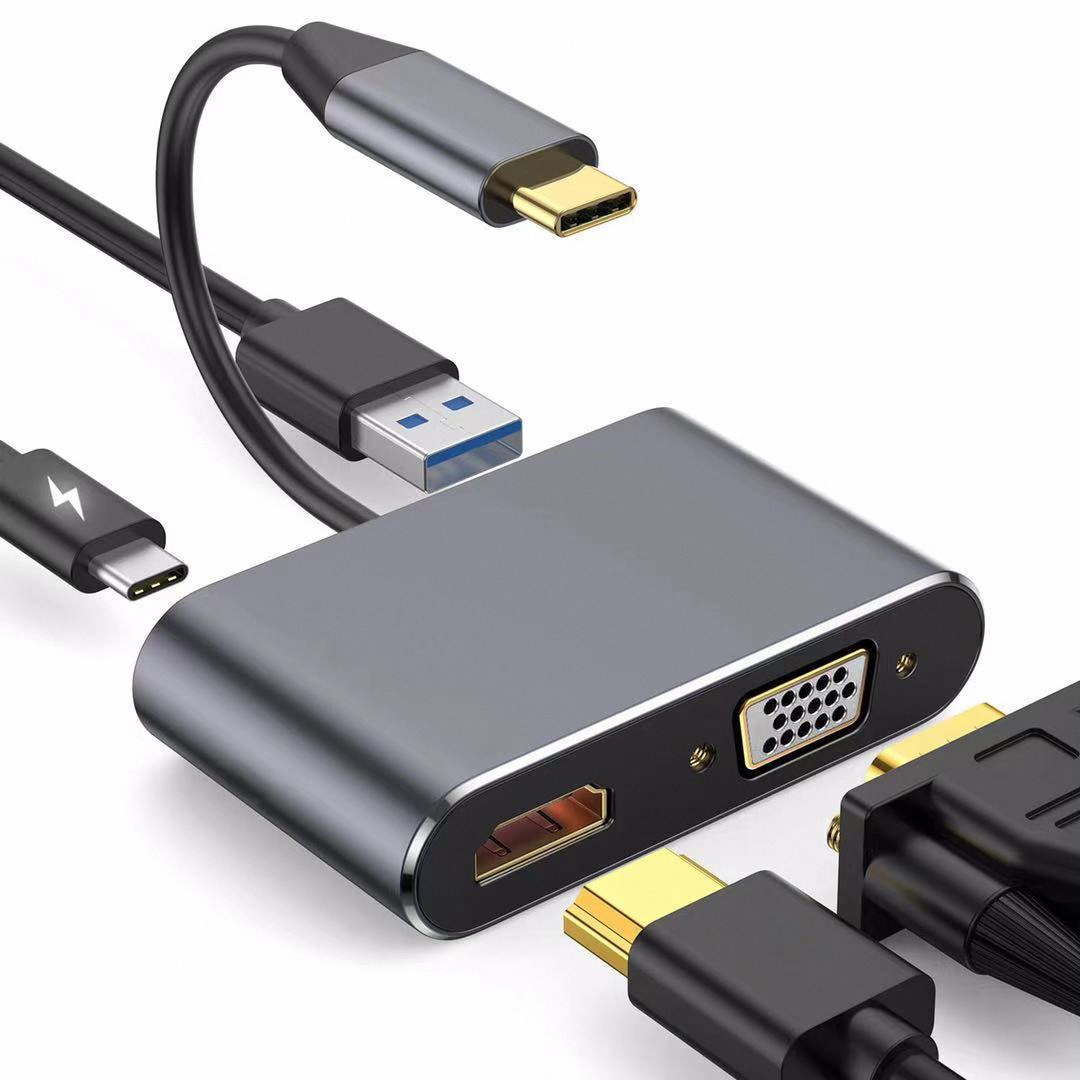Adaptador de Estación de Acopl - Usb Hub Type C reseña y precio