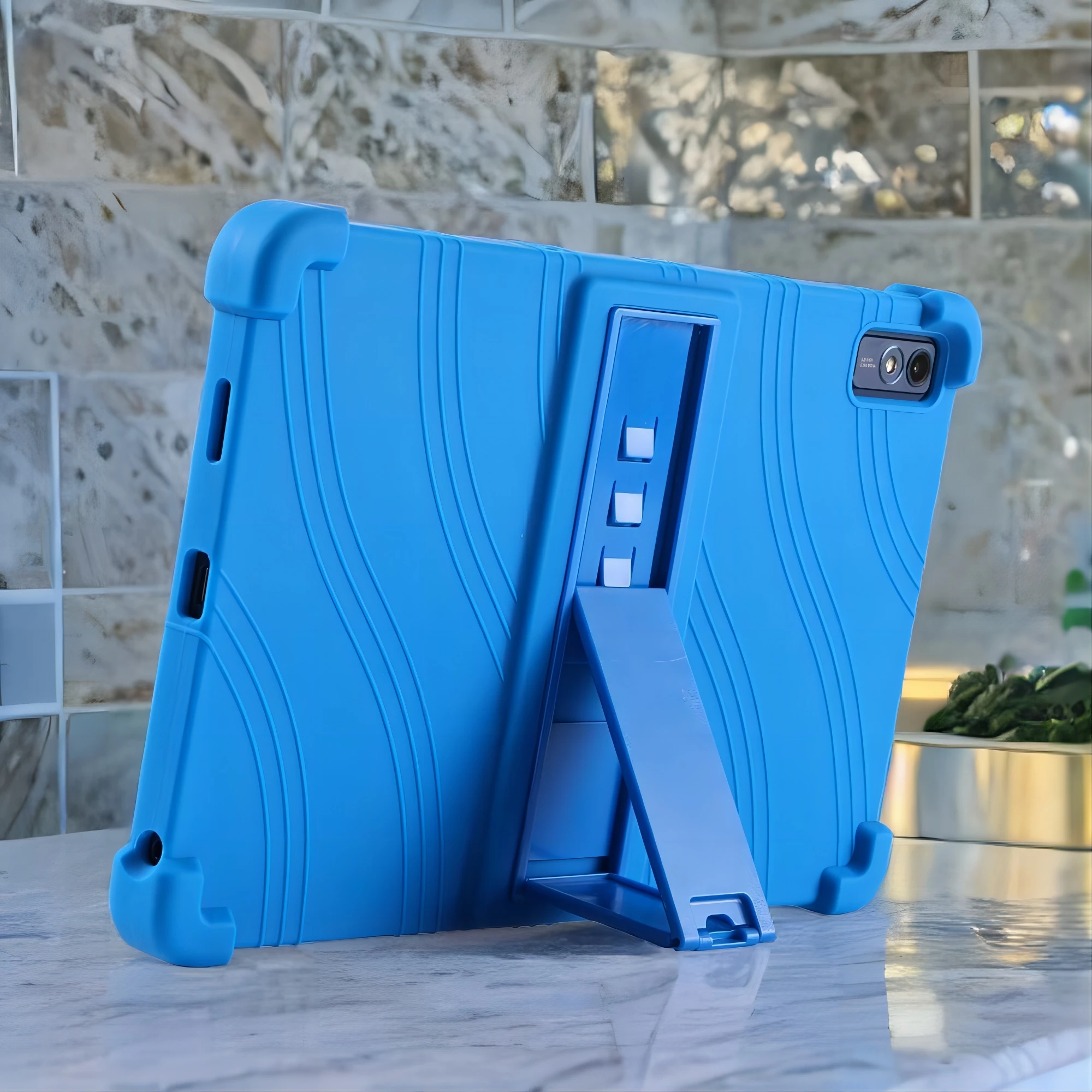 Funda de silicona a prueba de  - Lenovo Tablet M10 Accessories reseña y precio