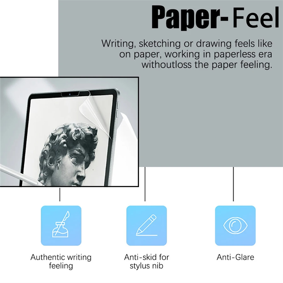 Protector de pantalla de papel - Paper Feel Screen Film reseña y precio