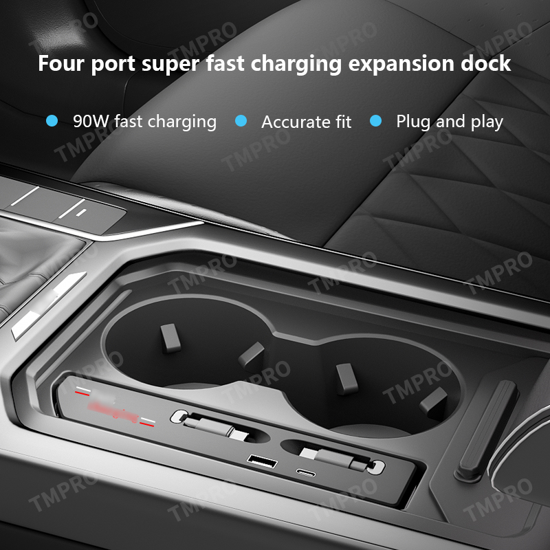 Base de Carga Rápida PD QC par - Usb Hub Type C reseña y precio
